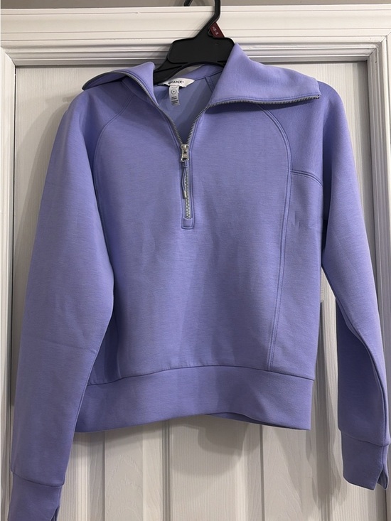 SPANX Other - SPANX Lavender Half-Zip Pullover